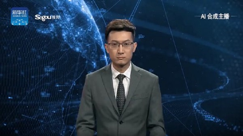 Dünyanın ilk yapay zekalı sunucusu